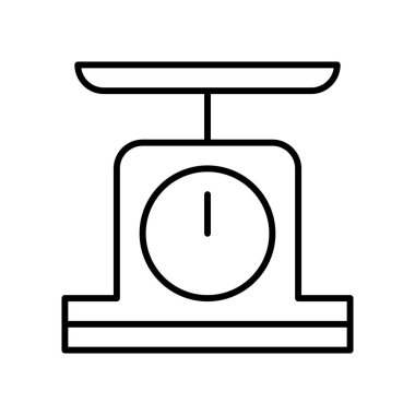 Simgeyi ölçekle, vektör illüstrasyonu