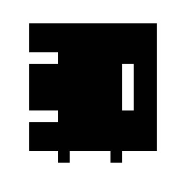  Güvenli Güvenlik simgesi, vektör