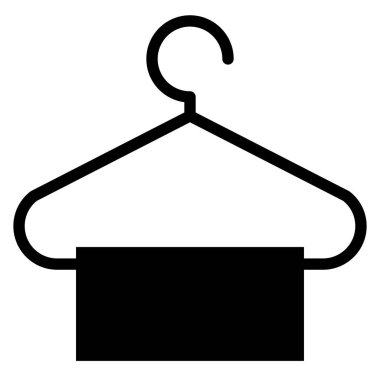 Kuru Temizleme simgesi, vektör illüstrasyonu