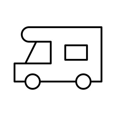 Van, kamyon simgesi, vektör 