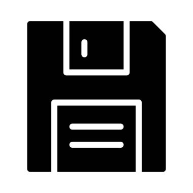 Disk simgesi, vektör çizimi