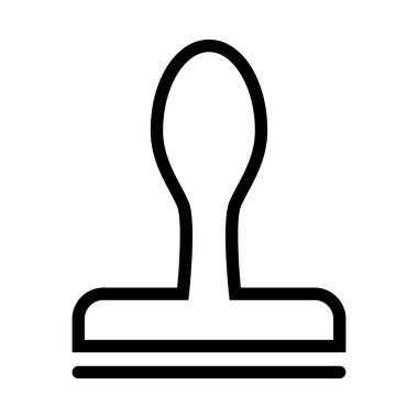  Damga ofisi simgesi, vektör illüstrasyonu