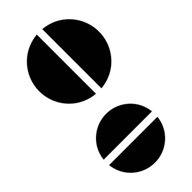 Hap simgesi, vektör illüstrasyonu