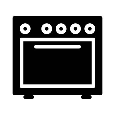 Aşçı Mutfağı simgesi, vektör illüstrasyonu