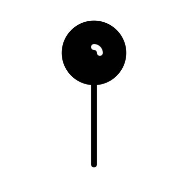 harita pin simgesi, vektör illüstrasyonu