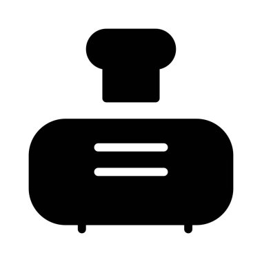  Beyaz arkaplan üzerindeki simge, vektör illüstrasyonu