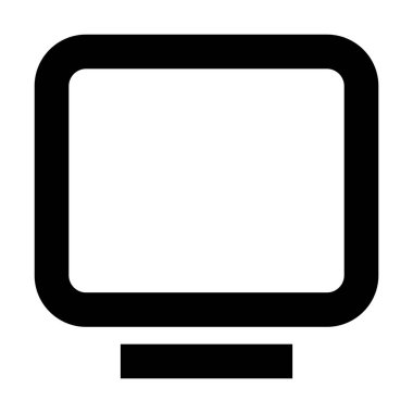 Beyaz arkaplan, vektör illüstrasyonunda simgeyi göster