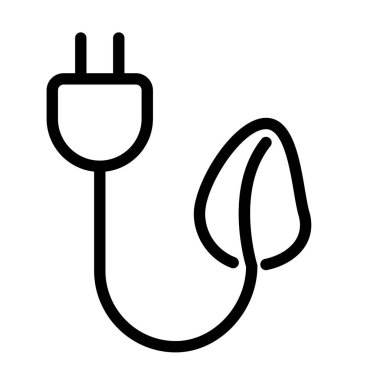 Yeşil Enerji simgesi, vektör illüstrasyonu