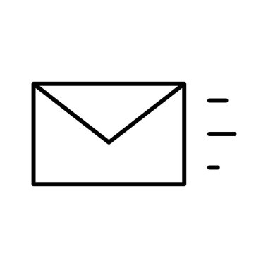 posta simgesi, vektör illüstrasyonu