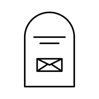 posta simgesi, vektör illüstrasyonu