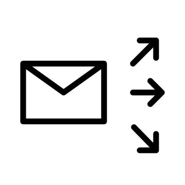 Newsletter simgesi, vektör illüstrasyonuName 