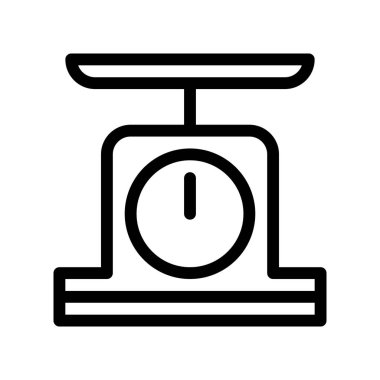 Simgeyi ölçekle, vektör illüstrasyonu