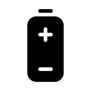 pil simgesi, vektör illüstrasyonu