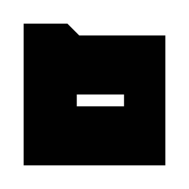 Dizin Beyaz arkaplan, vektör illüstrasyonundaki simgeyi kaldır