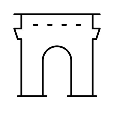 Triumph France simgesi, vektör illüstrasyonu