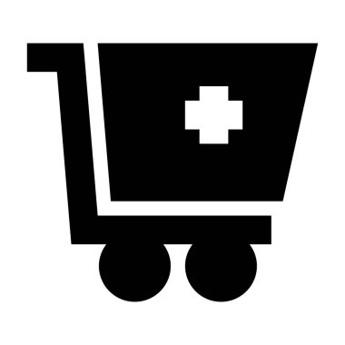 Araç simgesi, vektör illüstrasyonu