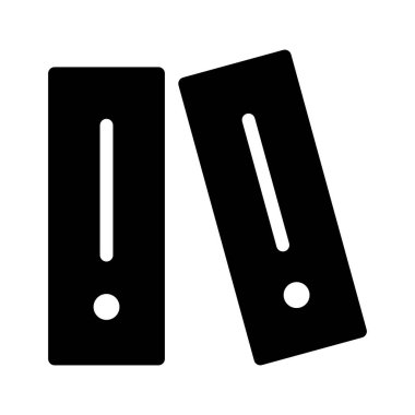 Beyaz arkaplanda dizin simgesi, vektör illüstrasyonu