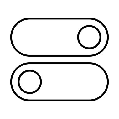 Kaydırma Arayüzü simgesi, vektör illüstrasyonu