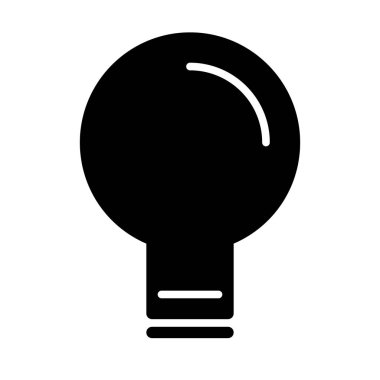 Elektrik simgesi, vektör illüstrasyonu