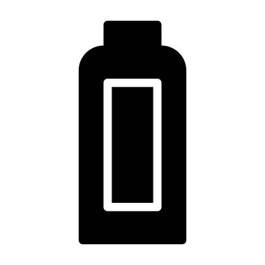 Şampuan simgesi, vektör illüstrasyonu