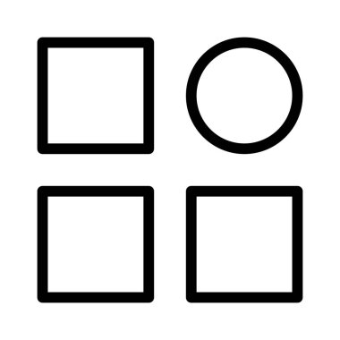 Matematik simgesi, vektör illüstrasyonu