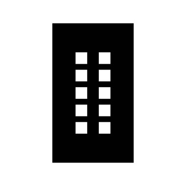 Hap simgesi, vektör illüstrasyonu