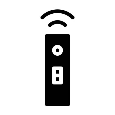  Uzaktan Denetim simgesi, vektör illüstrasyonu  
