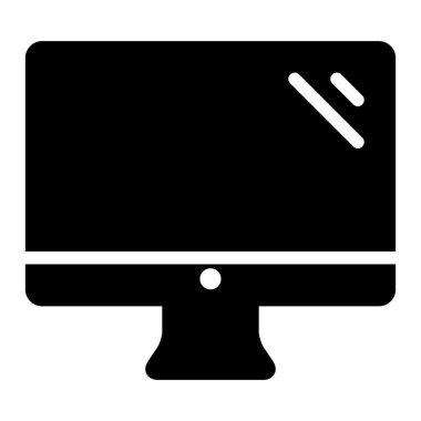 Beyaz arkaplan, vektör illüstrasyonunda simgeyi göster