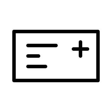 Kontrat Sigorta simgesi, vektör illüstrasyonu