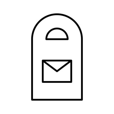 posta simgesi, vektör illüstrasyonu