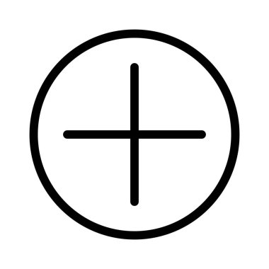 Çember simgesi, vektör illüstrasyonu