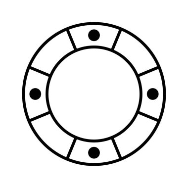 ev simgesi, vektör illüstrasyonu