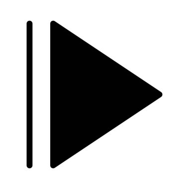 Slomo Video Katmanı simgesi, vektör illüstrasyonu