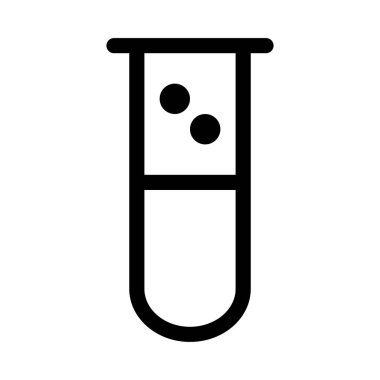 Tüp simgesi, vektör illüstrasyonu  