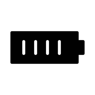 pil simgesi, vektör illüstrasyonu