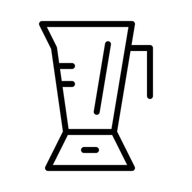 Mutfak Karıştırıcı simgesi, vektör illüstrasyonu