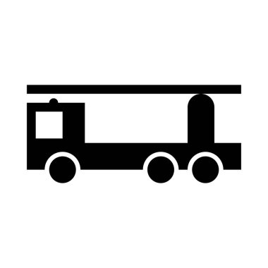 Van, kamyon simgesi, vektör 