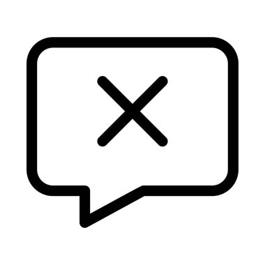 Simge, vektör illüstrasyonunu sil