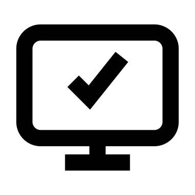 Beyaz arkaplan, vektör illüstrasyonunda simgeyi göster