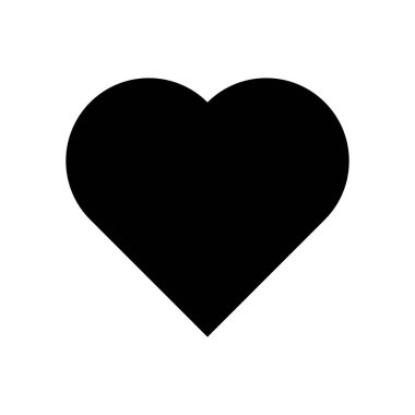 Kalp Aşk simgesi, vektör