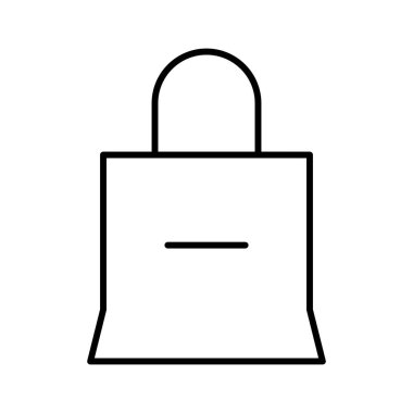 Alışveriş sembolü, Etiket Silme simgesi, vektör illüstrasyonu