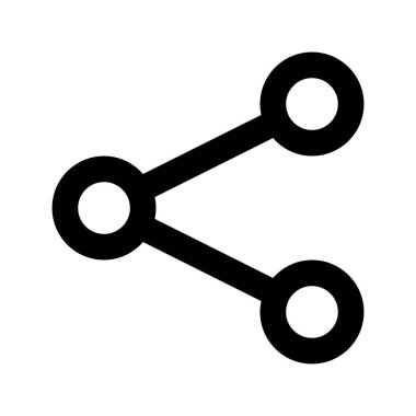  Bağlantı Ağı simgesi, vektör illüstrasyonu