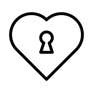 Anahtar Güvenlik simgesi, vektör illüstrasyonu