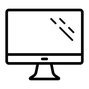 Beyaz arkaplan, vektör illüstrasyonunda simgeyi göster