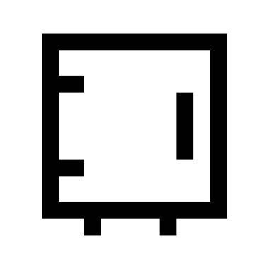  Güvenli Güvenlik simgesi, vektör