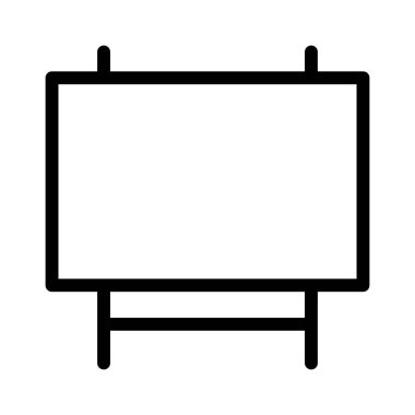 Sancak Pazarlama simgesi, vektör illüstrasyonu