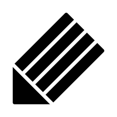 Kalem simgesi, vektör illüstrasyonu