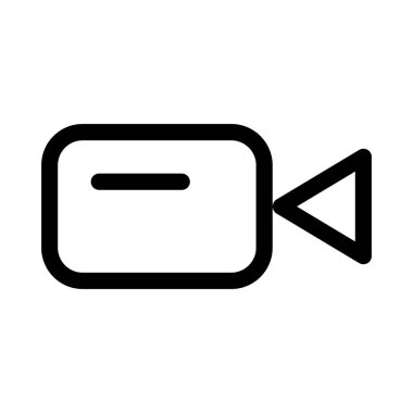 Video Kamera simgesi, vektör