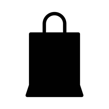 Alışveriş simgesi, vektör illüstrasyonu