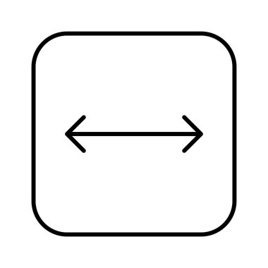 Kullanıcı Arayüzü, Genişlik işareti simgesi, vektör